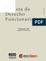 Revista de Derecho Funcionarial 25