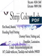 Shriji Colour Lab