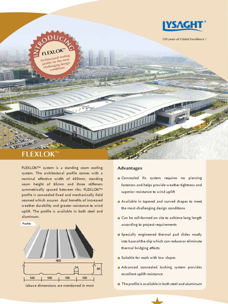 FLEX LOK 400 Single Pager | PDF | Building Engineering