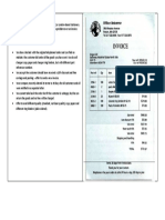 Resolve Office Supply Invoice Issue