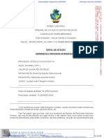 Edital de Citação Herdeiros E Terceiros Interessados: Tribunal de Justiça Do Estado de Goiás