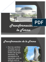 Transformacion de La Forma