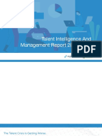 Talent Intelligence and Management Report 2019-2020