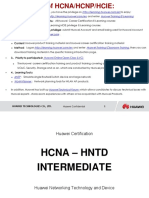 HCNA Intermediate Training