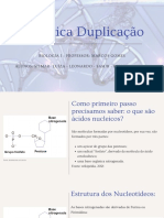 DNA Duplicação Genética