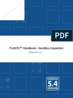 Fortigate Sandbox Inspection 54