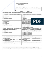 QUÍMICA 8AVO BÁSICO Guía de Ejercicios Leyes de Los Gases