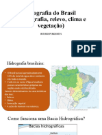 Geografia Brasil Hidrografia Relevo Clima Vegetação