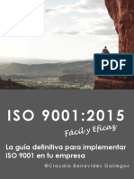 ISO 9001 2015 Facil y Eficaz - 2020 La Guía Capitulo 1