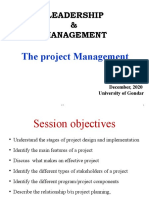4. Project Management
