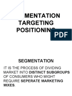 3 - Segmentation, Targeting and Positioning 2020