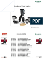 New Launch Information MG MasterChef