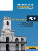 Mateu, C. (Comp.) - Argentina en El Bicentenario de La Revolución de Mayo. Historia y Perspectivas. LA MAREA