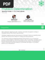 Problem Determination: Spectrum Scale 4.2.2 and Outlook