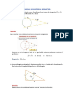 Ejercicios Resueltos de Geometría