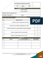 RE-PR-031 Verificación de controles críticos N°1