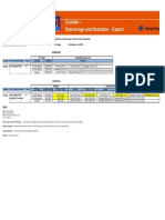 DOR Day of Receiving - DOI Day of Interchange WD Working Day (Excludes Sat, Sun) CD Calendar Day