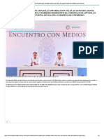 29:09:2021 Desmiente el gobernador Astudillo información falsa de supuesta deuda del Gobierno de Guerrero