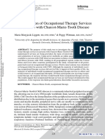 The Utilization of Occupational Therapy Services For Persons With Charcot-Marie-Tooth Disease