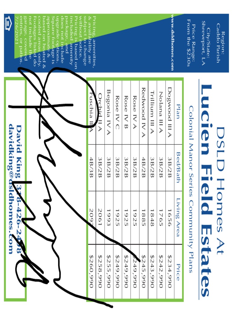 Lucien Field Estates Colonial Manor PDF Building Insulation