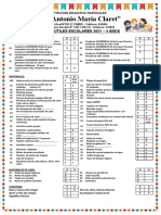 Lista de Utiles 2021 - 4 Años