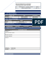 Plan de Pruebas y Criterios de Aceptacion I