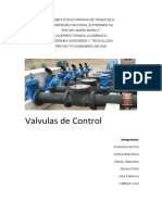 Valvulas de Control - Grupo 2 - Instrumentacion