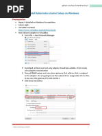 Baremetal Kubernetes Cluster Setup On Windows: Prerequisites