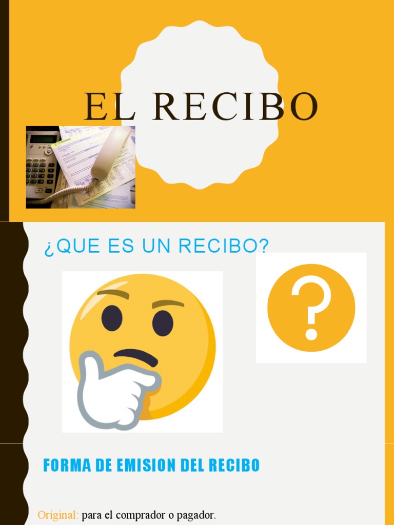 El Recibo CEA | PDF