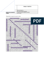 Sopa de Letras - Dilemas Bioéticos