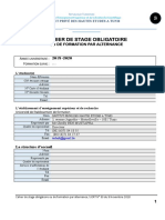 Cahier Stage