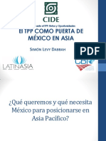 El TPP Como Puerta de Mexico en Asia Simon Levy