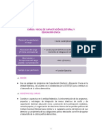 Vocal de Capacitación Electoral y Educ Cívica