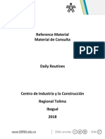 Reference Material Material de Consulta