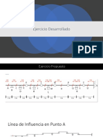 Línea de Influencia - Ejercicio Resuelto Clase Práctica