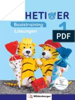 1506-51 Mathetiger Basistraining Klasse1 Loesungen