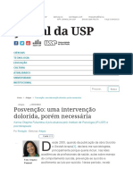 Posvencao Uma Intervencao Dolorida Porem Necessaria