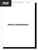 Unit Level-5 Unit Code - Y/503/7073 People Management