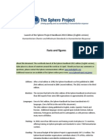 Facts and Figures: Launch of The Sphere Project Handbook 2011 Edition (English Version)