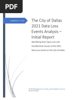 ITS Data Loss Analysis Report English