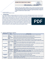 2021 Ed. Física Programacion Anual de 1 A 5 Secundaria - Unidad I - Bimestre I