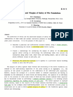 Predicting Forces and Margins of Safety of Pile Foundations