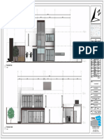 Casa Alan - Plano - A-05 - FACHADA ESTE Y OESTE