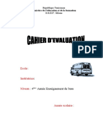 Cahier D Evaluation 4eme Annee Français