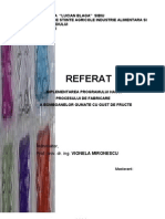 Implementarea Programului HACCP - Procesului de Fabricare A Bomboanelor Gumate Cu Gust de Fructe