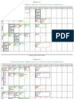 Programme Timetable - 35bells1, Bachelor of Technology: Electronic Engineering S1