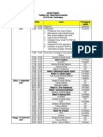 Jadwal Kegiatan