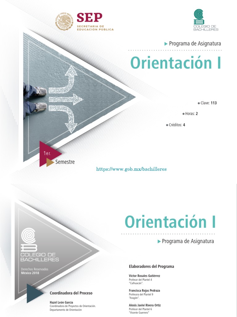 Orientacion 1 | PDF | Aprendizaje | Plan de estudios