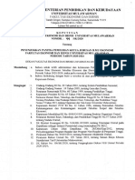 No.44 Tentang Penunjukkan Panitia Pemilihan Ketua Jurusan Ilmu Ekonomi Periode Tahun 2020-2024