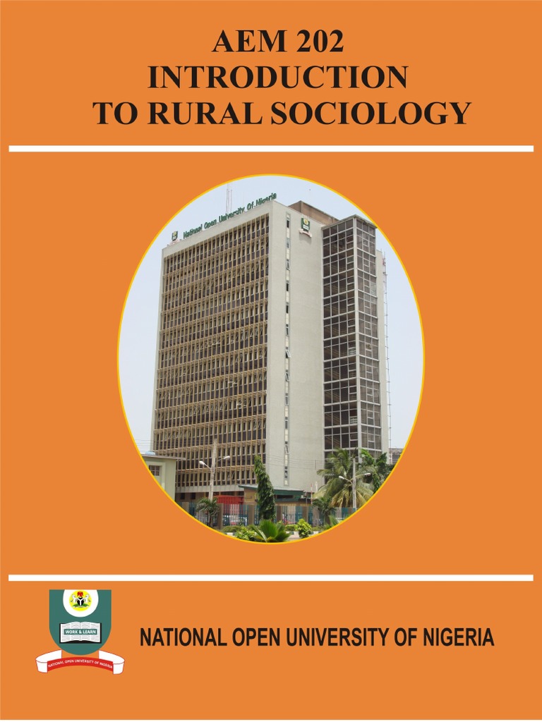 Introduction to Rural Sociology Course | PDF | Sociology | Community